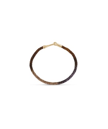 LIFE BROWN AND PURPLE BRACELET Fin de série