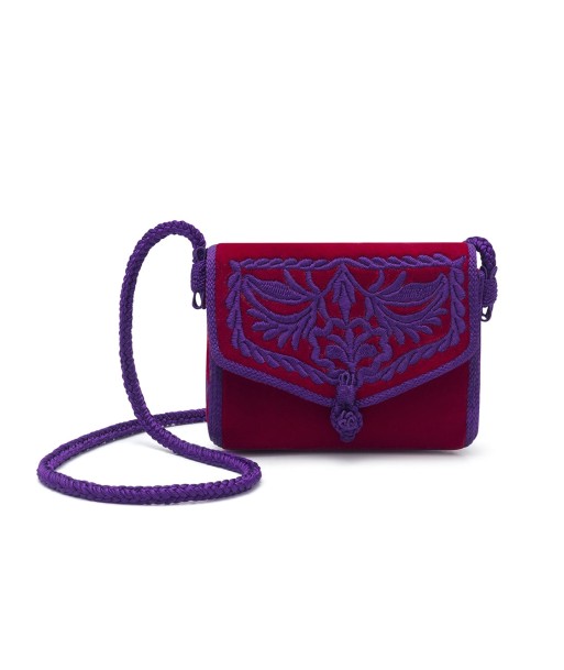 EMBROIEDERED VELVET BAG 20ANS Le MVP de beaucoup