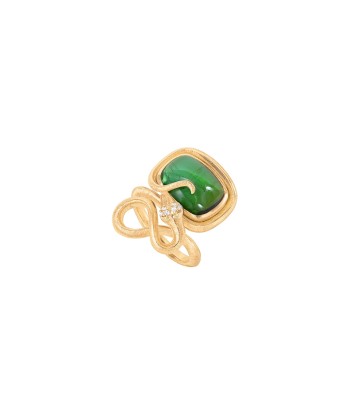 SNAKE RING 18K TOURMALINE pour bénéficier 