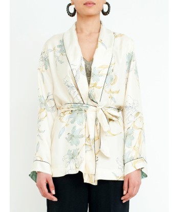 BELTED JACKET PRINT GELSOMINA Les êtres humains sont 