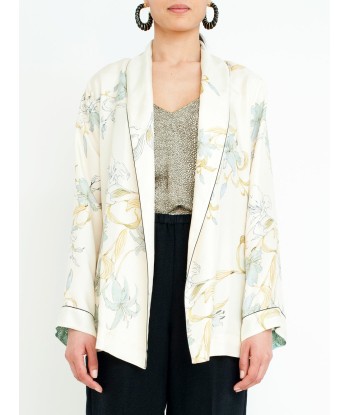 BELTED JACKET PRINT GELSOMINA Les êtres humains sont 