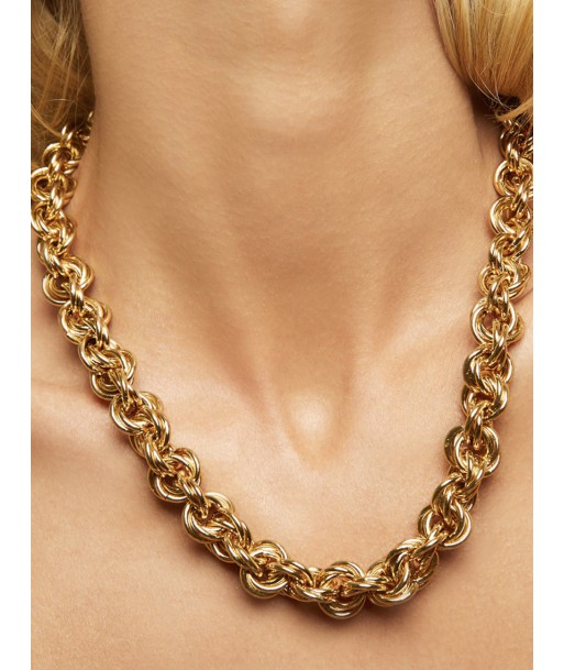 COLLIER MAILLE ROND ENTRECROISÉ Découvrez la collection