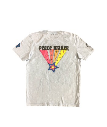 TEE SHIRT PEACE MAKER BLANC meilleur choix