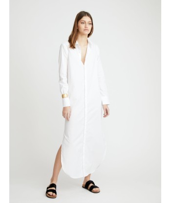 ROBE BLANKET BLANC Par le système avancé 