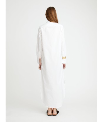 ROBE BLANKET BLANC Par le système avancé 