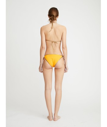 BIKINI REVERSIBLE HAMPTON JAUNE pas cher 